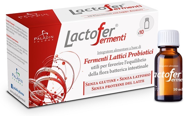 LACTOFER FERMENTI 10 FLACONCINI 10 ML - Farmacia Artemisia di Montecuollo Dott. Angelo snc