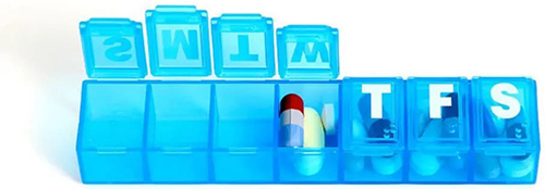 PORTAPILLORE SET MEDSTIMANALE MEDS - Farmacia Artemisia di Montecuollo Dott. Angelo snc