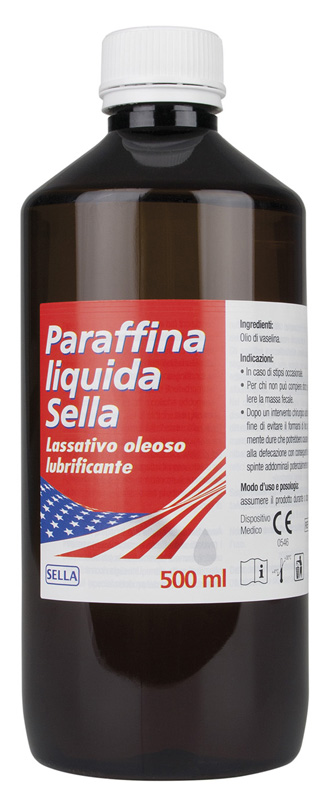 PARAFFINA LIQUIDA MD LASSATIVO 500 ML SELLA - Farmacia Artemisia di Montecuollo Dott. Angelo snc