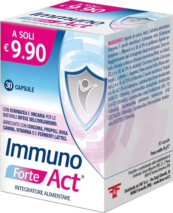 IMMUNO FORTE ACT 30 CAPSULE - Farmacia Artemisia di Montecuollo Dott. Angelo snc