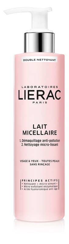 LIERAC DEMAQUILLANT LATTE MICELLARE A DOPPIA AZIONE 200 ML - Farmacia Artemisia di Montecuollo Dott. Angelo snc