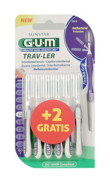 GUM TRAVLER 1512 SCOVO 1,2 6 PEZZI - Farmacia Artemisia di Montecuollo Dott. Angelo snc