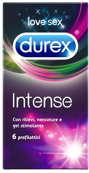 DUREX INTENSE ORGASMIC CONDOM 6 PEZZI - Farmacia Artemisia di Montecuollo Dott. Angelo snc