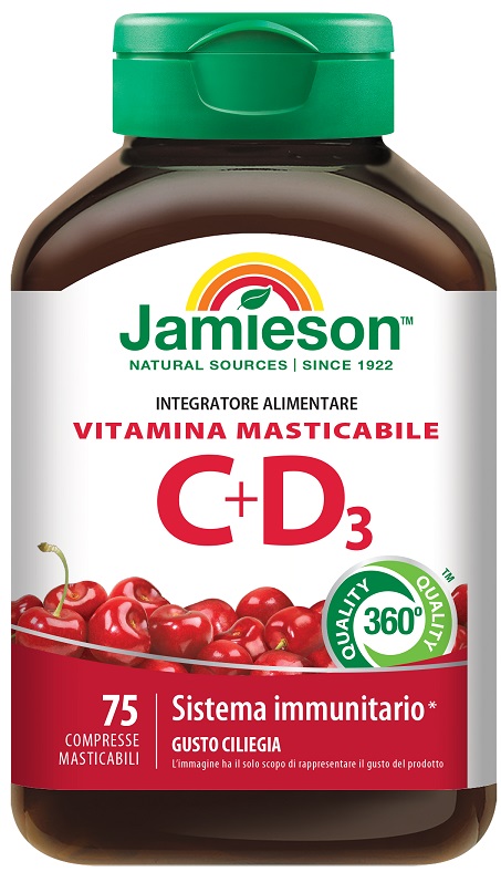 JAMIESON VITAMINA C 500 + D 75 COMPRESSE - Farmacia Artemisia di Montecuollo Dott. Angelo snc