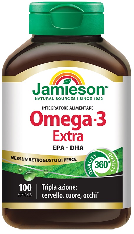 JAMIESON OMEGA 3 EXTRA 100 PERLE - Farmacia Artemisia di Montecuollo Dott. Angelo snc