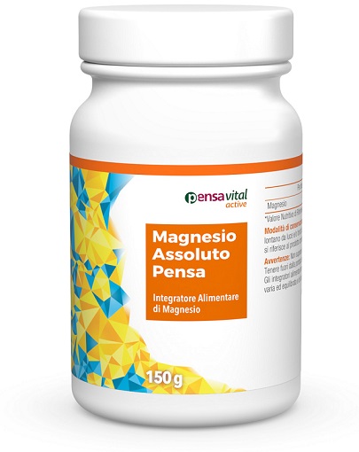 MAGNESIO ASSOLUTO 150 G - Farmacia Artemisia di Montecuollo Dott. Angelo snc