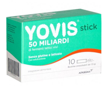 YOVIS STICK 10 BUSTINE DA 1,5 G - Farmacia Artemisia di Montecuollo Dott. Angelo snc