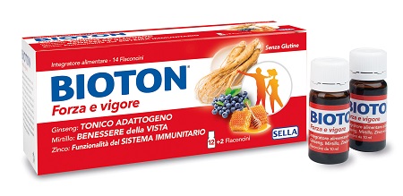 BIOTON GINSENG FORZA VIG 14 FLACONCINI - Farmacia Artemisia di Montecuollo Dott. Angelo snc