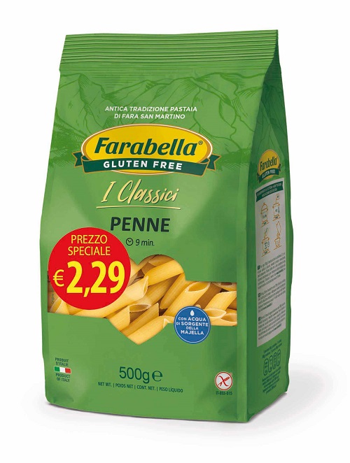 FARABELLA PENNE RIGATE PROMO 500 G - Farmacia Artemisia di Montecuollo Dott. Angelo snc