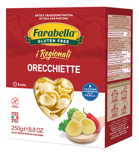 FARABELLA ORECCHIETTE I REGIONALI PASTA FRESCA STABILIZZATA 250 G - Farmacia Artemisia di Montecuollo Dott. Angelo snc
