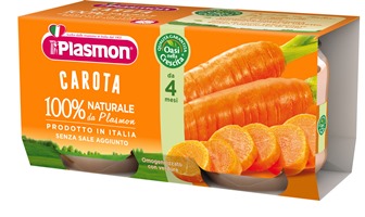 PLASMON OMOGENEIZZATO CAROTA 2 X 80 G - Farmacia Artemisia di Montecuollo Dott. Angelo snc