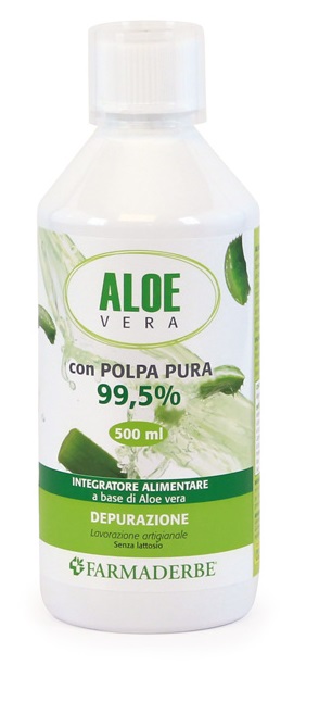 ALOE VERA SUCCO DI ALOE VERA POLPA PURA 500 ML - Farmacia Artemisia di Montecuollo Dott. Angelo snc