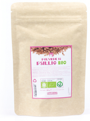 PSILLIO CUTICOLA POLVERE BIO 200 G - Farmacia Artemisia di Montecuollo Dott. Angelo snc