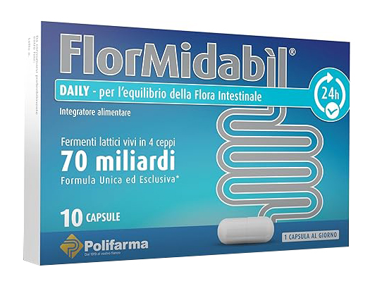 FLORMIDABIL DAILY 10 CAPSULE - Farmacia Artemisia di Montecuollo Dott. Angelo snc