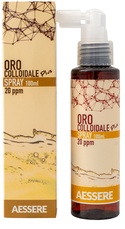 ORO COLLOIDALE PLUS SPRAY 20PPM 100 ML - Farmacia Artemisia di Montecuollo Dott. Angelo snc