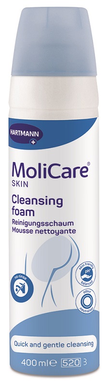 MOLICARE SKIN SCHIUMA DETERGENTE 400 ML - Farmacia Artemisia di Montecuollo Dott. Angelo snc