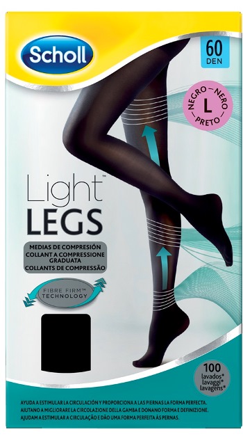 SCHOLL LIGHTLEGS 60 DENARI TAGLIA L COLORE NERO 1 PAIO - Farmacia Artemisia di Montecuollo Dott. Angelo snc