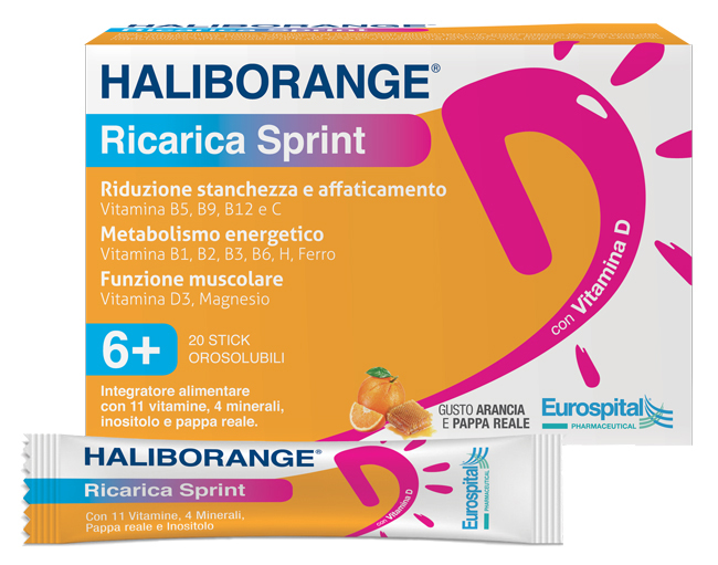 HALIBORANGE RICARICA SPRINT 20 STICK PACK 2 G - Farmacia Artemisia di Montecuollo Dott. Angelo snc