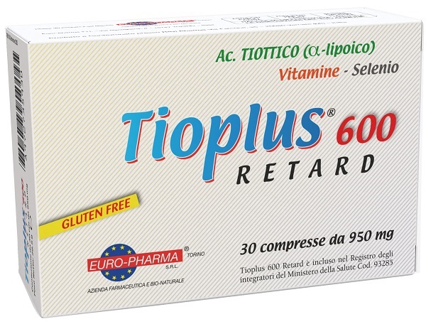 TIOPLUS 600 RETARD 30 COMPRESSE - Farmacia Artemisia di Montecuollo Dott. Angelo snc