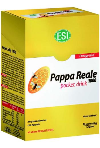 ESI PAPPA REALE 16 POCKET DRINK X 10 ML - Farmacia Artemisia di Montecuollo Dott. Angelo snc