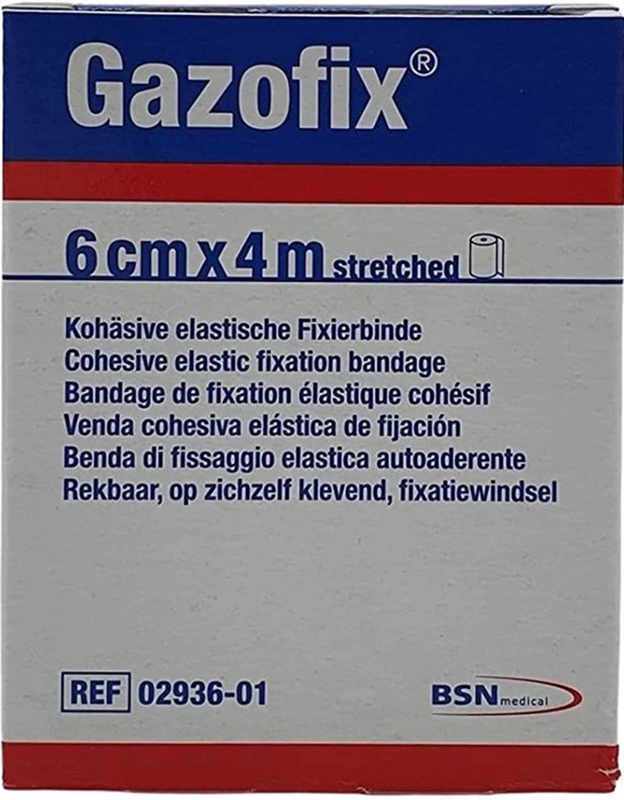 BENDA ELASTICA AUTOADESIVA GAZOFIX 6X400 CM - Farmacia Artemisia di Montecuollo Dott. Angelo snc