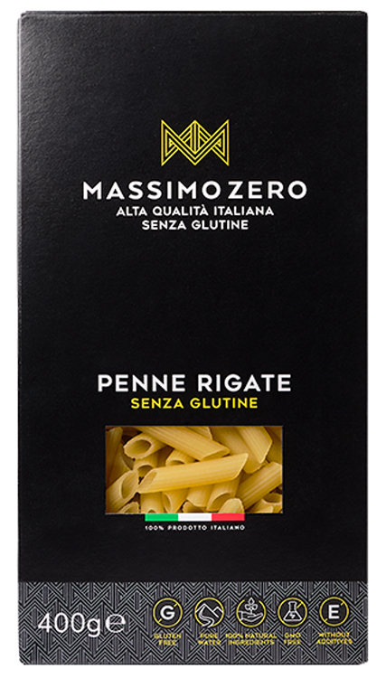 MASSIMO ZERO PENNE RIGATE 400 G - Farmacia Artemisia di Montecuollo Dott. Angelo snc