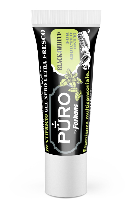 FORHANS BLACK4WHITE DENTIFRICIO 12 ML - Farmacia Artemisia di Montecuollo Dott. Angelo snc