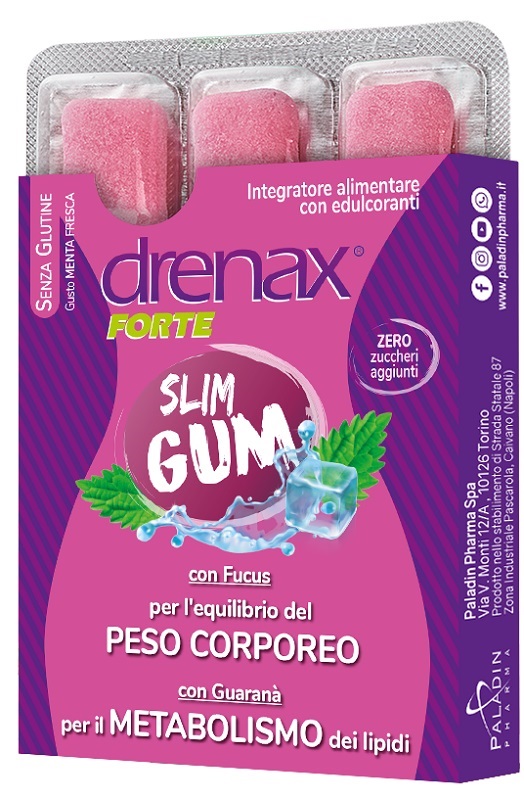 DRENAX SLIM DIMAGRANTE 9 GUM - Farmacia Artemisia di Montecuollo Dott. Angelo snc