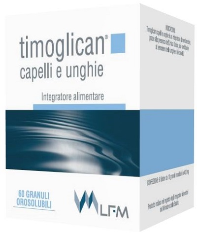 TIMOGLICAN CAPELLI E UNGHIE 60 GRANULI 24 G - Farmacia Artemisia di Montecuollo Dott. Angelo snc