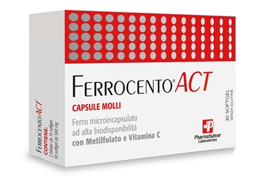 FERROCENTO ACT 30 CAPSULE MOLLI - Farmacia Artemisia di Montecuollo Dott. Angelo snc