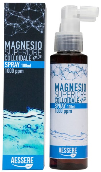 MAGNESIO SUPERIORE COLLOIDALE PLUS SPRAY 1000 PPM 100 ML - Farmacia Artemisia di Montecuollo Dott. Angelo snc