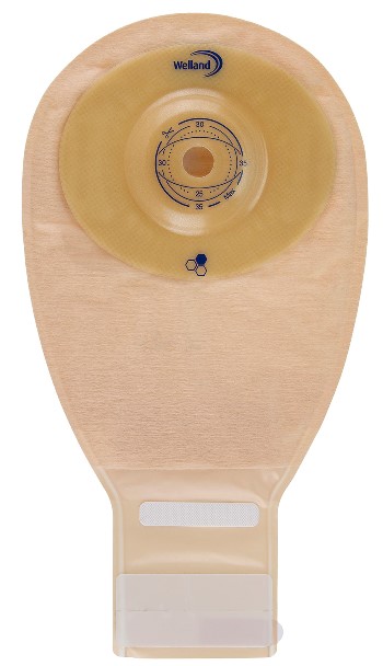 SACCA PER ILEOSTOMIA OPACA RITAGLIABILE WELLAND AURUM PROFILE ILEO MIDI DIAMETRO 13-48 MM INIZIO CONVESSITA' 48 MM 10 PEZZI - Farmacia Artemisia di Montecuollo Dott. Angelo snc