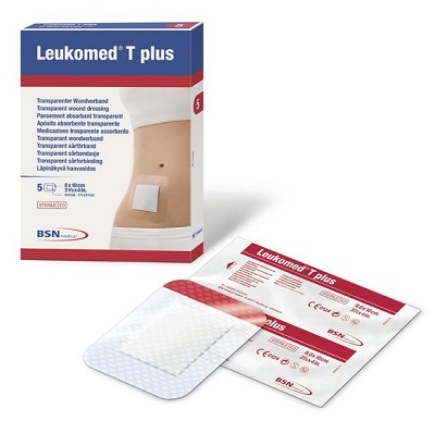 LEUKOMED T PLUS MEDICAZIONE POST-OPERATORIA TRASPARENTE IMPERMEABILE 7,2 X 5 CM - Farmacia Artemisia di Montecuollo Dott. Angelo snc