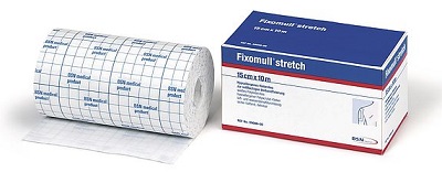 FASCIA AUTOADESIVA IPOALLERGENICA FIXOMULL STRETCH PER FISSAGGIO CATETERI M 10 X 5 CM - Farmacia Artemisia di Montecuollo Dott. Angelo snc