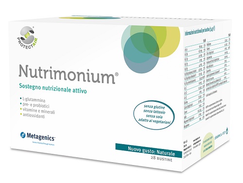 NUTRIMONIUM 28 BUSTINE DA 7,3 G - Farmacia Artemisia di Montecuollo Dott. Angelo snc
