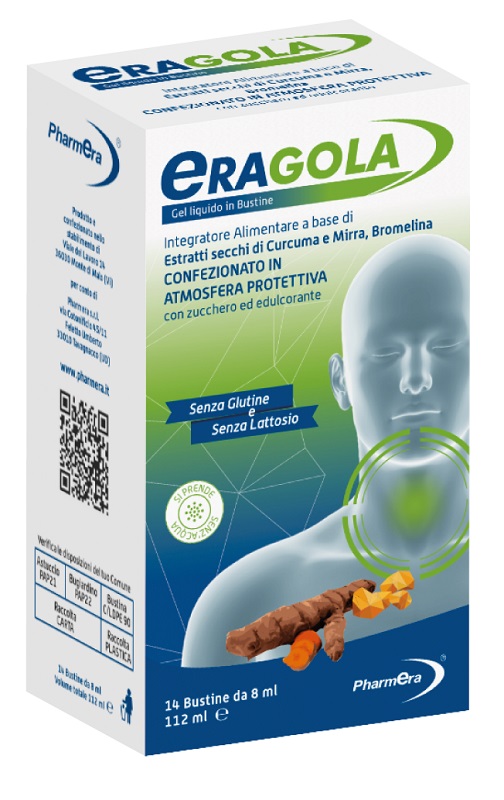 ERAGOLA GEL LIQUIDO 14 BUSTINE DA 8 ML - Farmacia Artemisia di Montecuollo Dott. Angelo snc