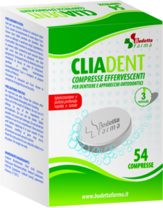 CLIADENT 54 COMPRESSE EFFERVESCENTI - Farmacia Artemisia di Montecuollo Dott. Angelo snc