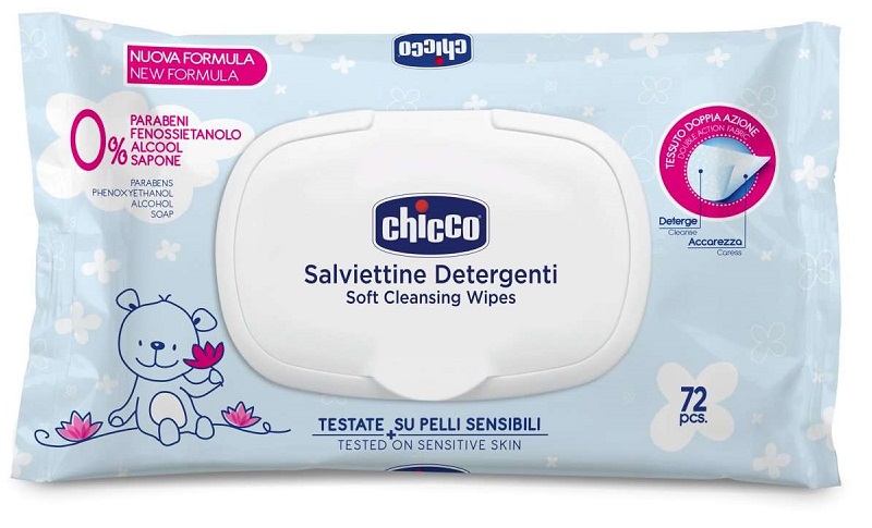 CHICCO COSMESI SALVIETTE 72 PEZZI PLAQ - Farmacia Artemisia di Montecuollo Dott. Angelo snc