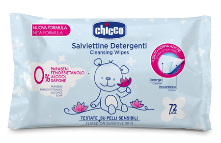CHICCO COSMESI SALVIETT 72 PEZZI SENZA PLAQ - Farmacia Artemisia di Montecuollo Dott. Angelo snc