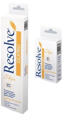 RESOLVE CICATRICI SKIN SPF 50+ 1 PROTEZIONE DA 25X4 CM - Farmacia Artemisia di Montecuollo Dott. Angelo snc