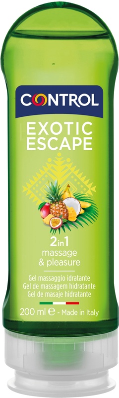 CONTROL GEL PER MASSAGGI EXOTIC ESCAPE 200 ML - Farmacia Artemisia di Montecuollo Dott. Angelo snc