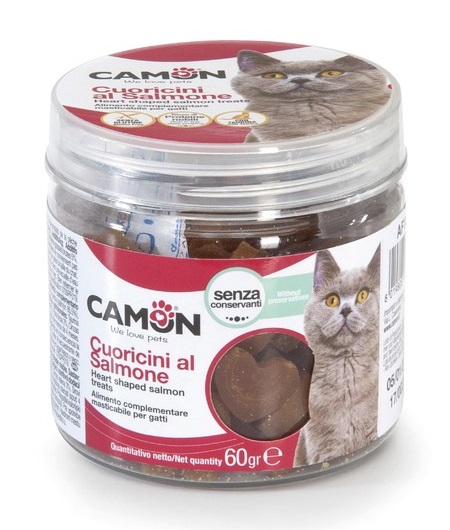 CUORICINI SALMONE BARATTOLINO 60 G 6 PEZZI - Farmacia Artemisia di Montecuollo Dott. Angelo snc