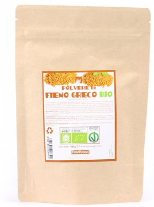 FIENO GRECO POLVERE BIO 100 G - Farmacia Artemisia di Montecuollo Dott. Angelo snc