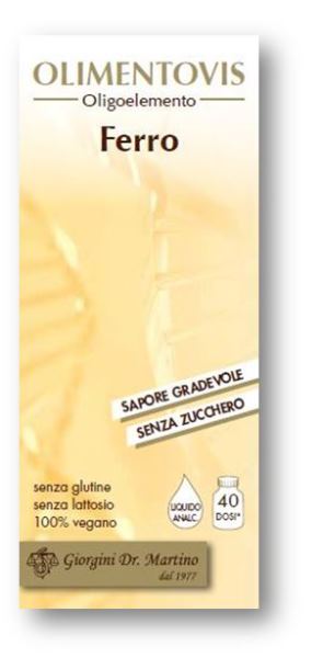 FERRO OLIMENTOVIS 200 ML - Farmacia Artemisia di Montecuollo Dott. Angelo snc