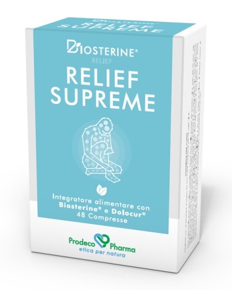 BIOSTERINE RELIEF SUPREME 48 COMPRESSE - Farmacia Artemisia di Montecuollo Dott. Angelo snc