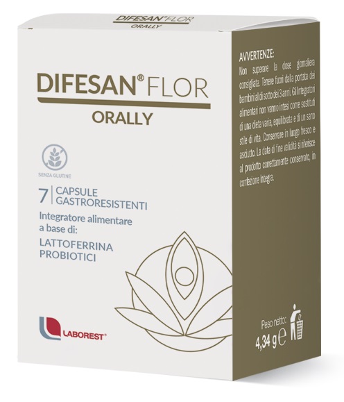 DIFESAN FLOR ORALLY 7 CAPSULE - Farmacia Artemisia di Montecuollo Dott. Angelo snc