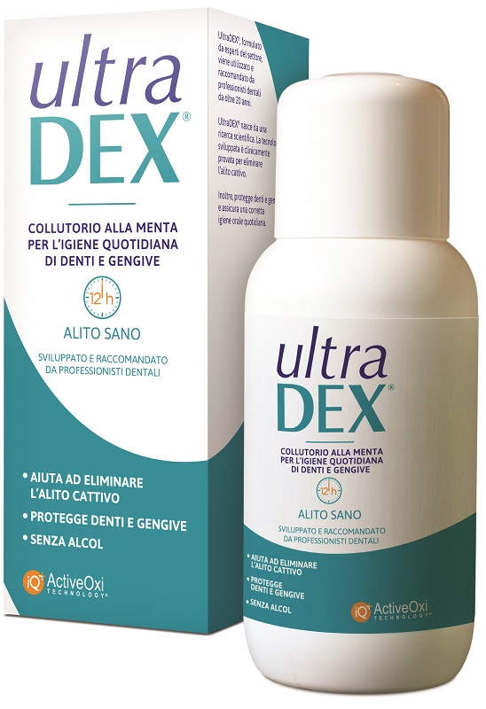 ULTRADEX COLLUTORIO ALITO SANO 250 ML SENZA ALCOOL - Farmacia Artemisia di Montecuollo Dott. Angelo snc