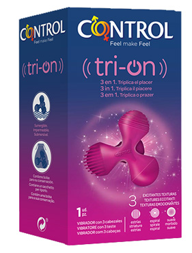 CONTROL TRI-ON VIBRATORE 3 IN 1 1 PEZZO - Farmacia Artemisia di Montecuollo Dott. Angelo snc