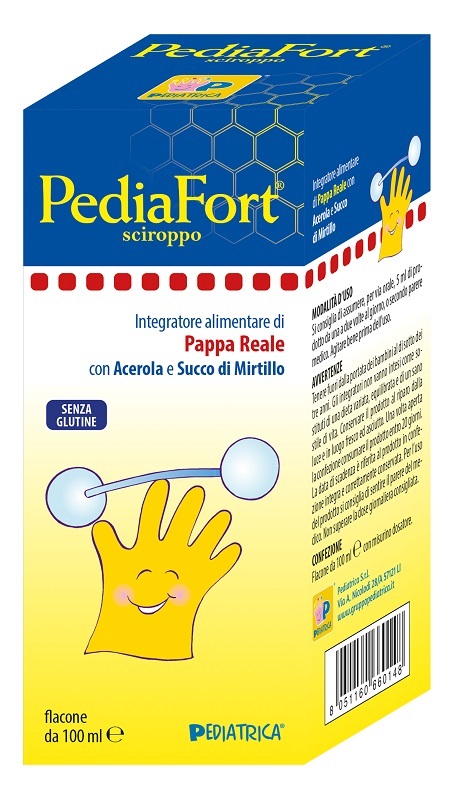 PEDIAFORT SCIROPPO 100 ML - Farmacia Artemisia di Montecuollo Dott. Angelo snc