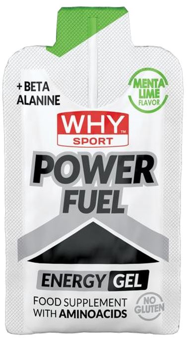 WHYSPORT POWER FUEL MENTA LIME 55 G - Farmacia Artemisia di Montecuollo Dott. Angelo snc